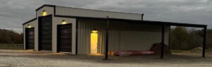 Residential metal barn buying in Grimes County Richards, TX